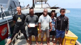 Diduga Selundupkan Pasir Timah, 4 Warga Kepri Dibekuk Aparat Malaysia