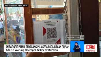 VIDEO: Akibat QRIS Palsu, Pedagang Pujasera Rugi Jutaan Rupiah