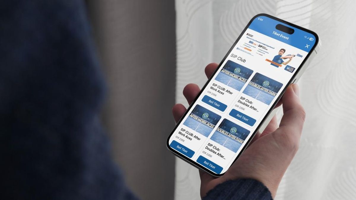 Main Padel Makin Seru Pakai QRIS BRImo, Bisa Dapat Cashback