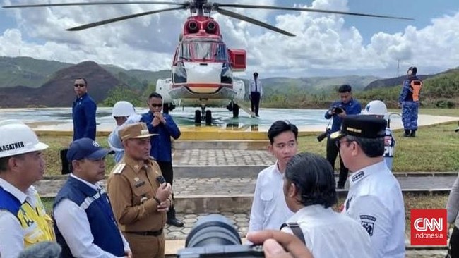 Wapres Resmikan Bendungan Waeapo di Maluku Bendungan Waeapo sempat jebol pada Juli lalu dan menenggelamkan rumah-rumah di Pulau Buru.
