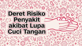 INFOGRAFIS: Deret Penyakit Akibat Lupa Cuci Tangan