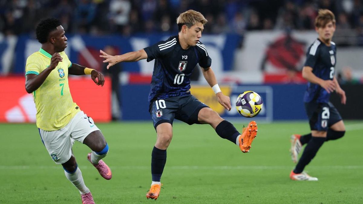 Comeback Brilian, Jepang Hajar Brasil 3-2