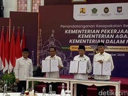 Menko PM Teken Kesepakatan Bareng Menteri PU-Menag soal Infrastruktur Pesantren