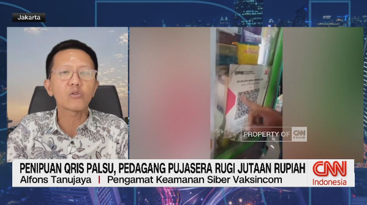 VIDEO: Penipuan Qris Palsu, Pedagang Pujasera Rugi Jutaan Rupiah