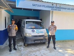 Polres Siak Kawal Distribusi MBG, Jamin Aman dan Tepat Sasaran