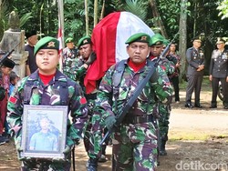Kopda Amin Prajurit TNI Gugur Diserang OPM Dimakamkan di Kebumen