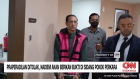 VIDEO: Nadiem Akan Berikan Bukti di Sidang Pokok Perkara