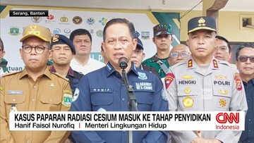 VIDEO: Kasus Paparan Radiasi Cesium Masuk ke Tahap Penyidikan
