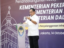 Teken MoU Bareng Menteri PU-Menag, Mendagri Dukung Infrastruktur Pesantren