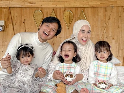 Gemasnya Alma & Alsha Anak Kembar Anisa Rahma di Usia 3 Tahun, Intip Potretnya