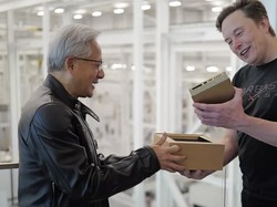 CEO Nvidia Antarkan PC AI Super untuk Elon Musk