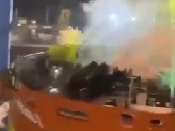 Salah Satu Pekerja Ceritakan Detik-detik Terbakarnya Kapal MT Federal II