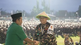 Banser Sambut Penunjukan Mentan Amran Jadi Kepala Bapanas