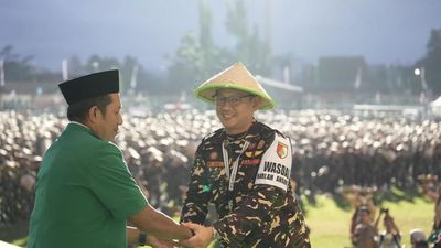 Banser Sambut Penunjukan Mentan Amran Jadi Kepala Bapanas