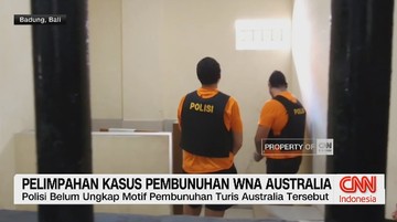 VIDEO: Pelimpahan Kasus Pembunuhan WNA Australia