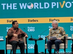 Prabowo Diskusi Bersama Steve Forbes di Jakarta, Diawali Makan Malam Bersama