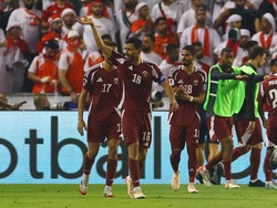Qatar akan meladeni lawan tangguh Swiss di laga pertama grup B Piala Dunia 2026. (REUTERS/Ibraheem Al Omari)