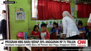 VIDEO: Program MBG Baru Serap 29% dari Anggaran Rp71 Triliun