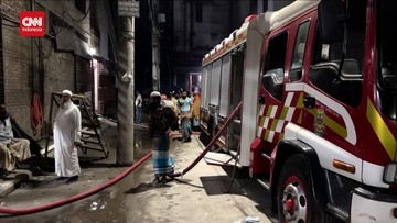 VIDEO: Pabrik Pakaian Terbakar di Bangladesh, 16 Orang Tewas