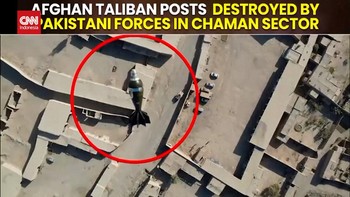 VIDEO: Detik-detik Afghanistan vs Pakistan Saling Serang di Perbatasan