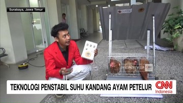 VIDEO: Teknologi Penstabil Suhu Kandang Ayam Petelur