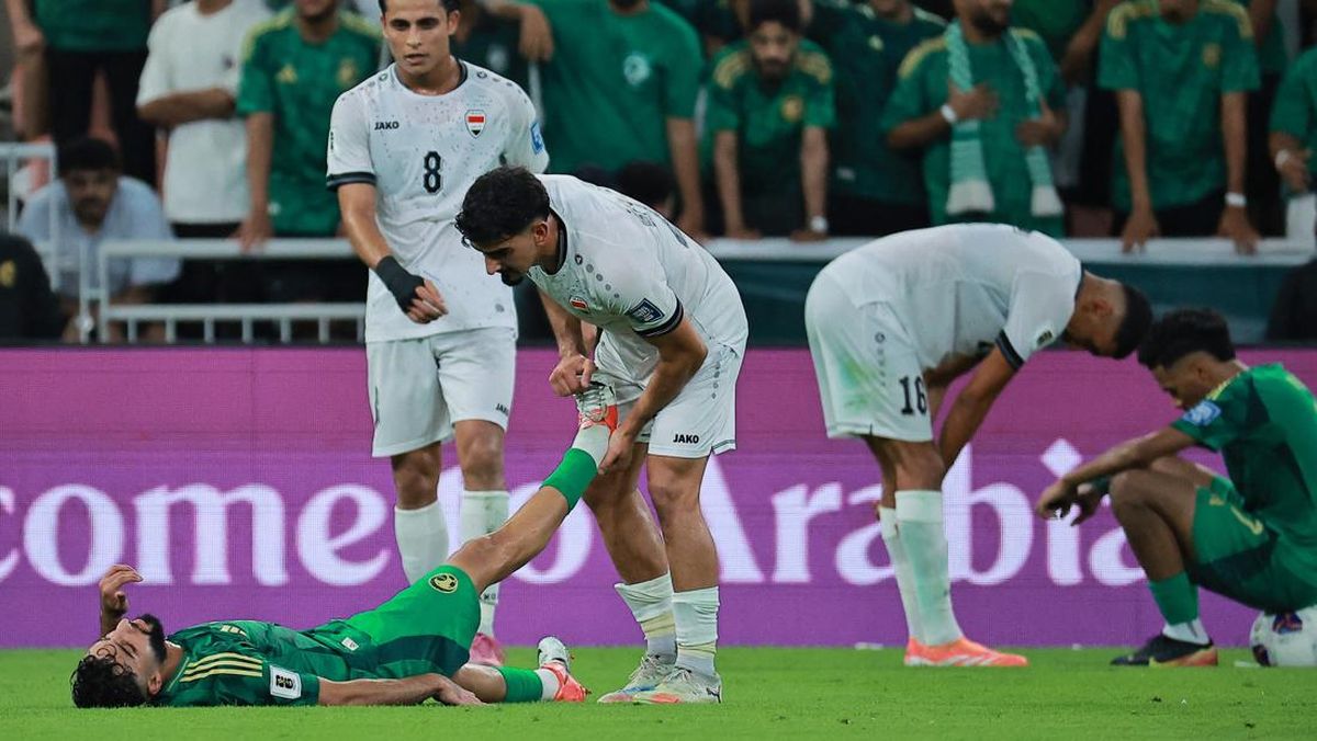FOTO: Arab Saudi Hattrick Lolos ke Piala Dunia