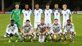 Soccer Football - FIFA World Cup - UEFA Qualifiers - Group K - Latvia v England - Daugava Stadium, Riga, Latvia - October 14, 2025 England players pose for a team group photo before the match Action Images via Reuters/Paul Childs