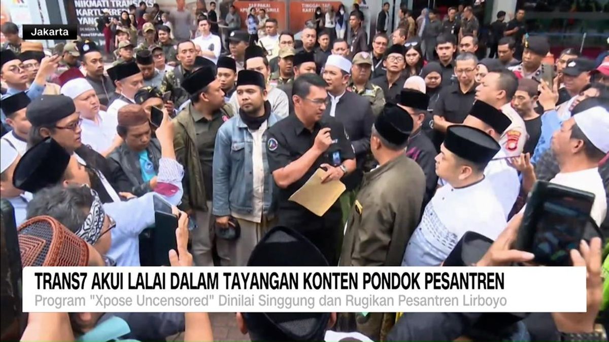 VIDEO: Trans7 Akui Lalai dalam Tayangannya Soal Pondok Pesantren