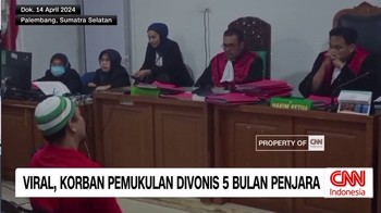 VIDEO: Viral Korban Pemukulan Malah Divonis 5 Bulan Penjara