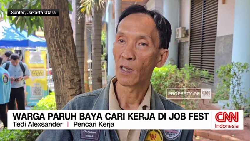 VIDEO: Warga Paruh Baya Cari Kerja di Job Fest