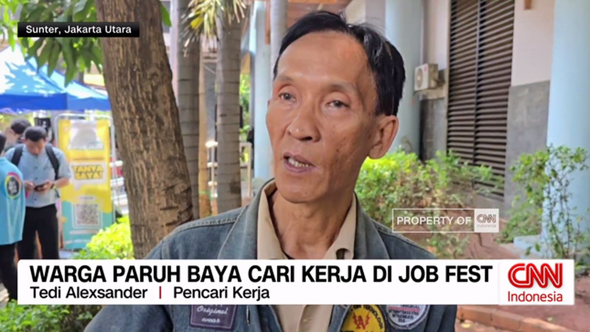 VIDEO: Warga Paruh Baya Cari Kerja di Job Fest