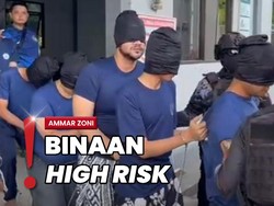 Ammar Zoni Dibawa ke Nusakambangan, Mata Ditutup Kain Hitam
