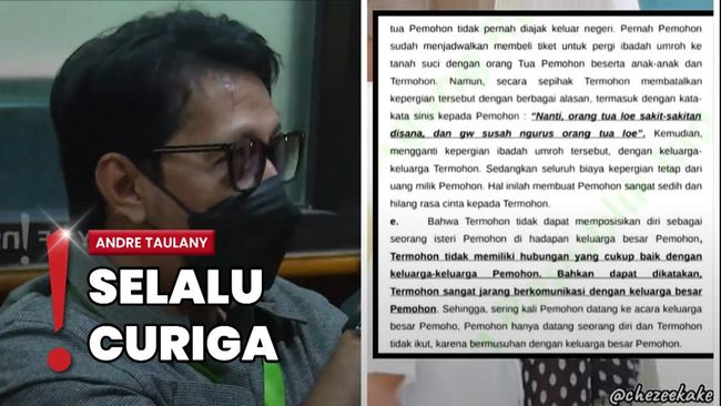 Beredar Alasan Andre Taulany Gugat Cerai Erin, Gaya Hidup Mewah