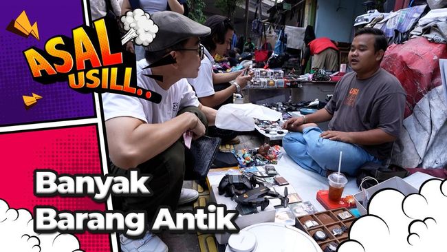 Bawa Rp50 Ribu ke Pasar Loak Kebayoran, Bisa Beli Apa Ya?