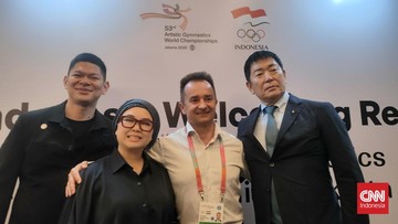Sorotan Dunia Olahraga CNN Sport : Kejuaraan Dunia Senam 2025 di Jakarta Pakai Juri AI, Sejarah Tercipta