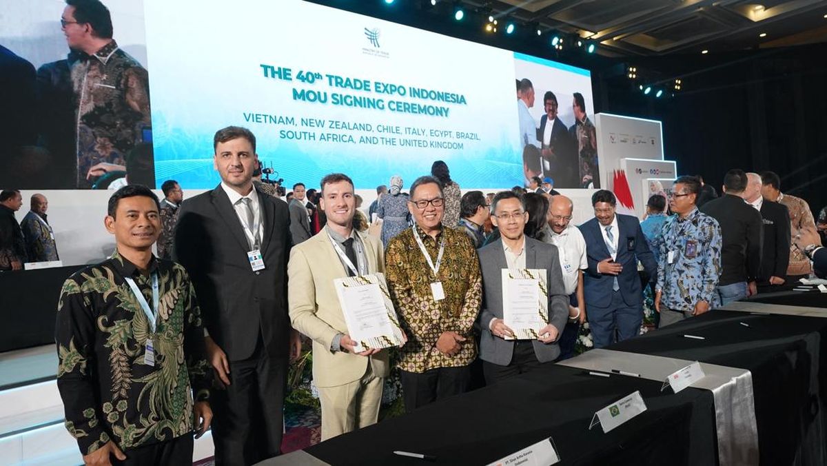 Mendag Busan Saksikan 131 Penandatanganan MoU di Hari Pertama TEI 2025