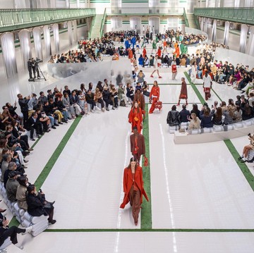 Tenis & Fashion Makin Erat, Intip Peragaan Busana Lacoste yang Dihadiri Raisa dan Gavin Casalegno