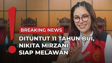 img-title Dituntut 11 Tahun Bui, Nikita Mirzani Siap Melawan
