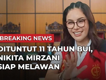 Dituntut 11 Tahun Bui, Nikita Mirzani Siap Melawan