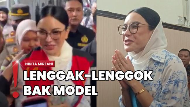 Nikita Tampil Beda di Sidang TPPU, Selendang Putih Curi Perhatian