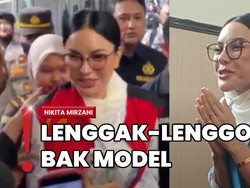 Nikita Tampil Beda di Sidang TPPU, Selendang Putih Curi Perhatian
