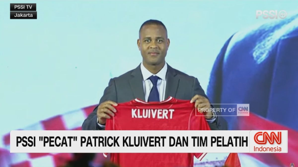 VIDEO: PSSI "Pecat" Patrick Kluivert dan Tim Pelatih