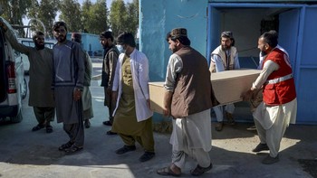 FOTO: Gencatan 48 Jam 'Perang' Pakistan vs Afghanistan di Perbatasan