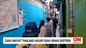 VIDEO: Tak Hanya Indonesia, Suhu Panas Ekstrem Landa Thailand