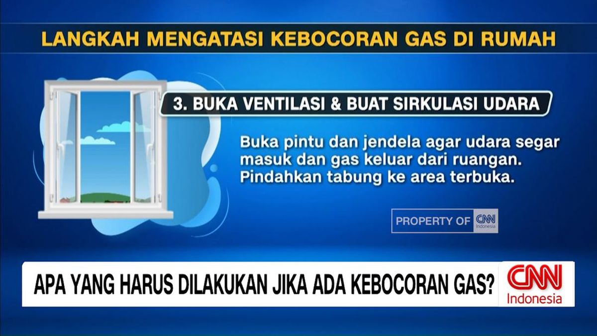 VIDEO: Apa yang Harus Dilakukan Jika Terjadi Kebocoran Gas?