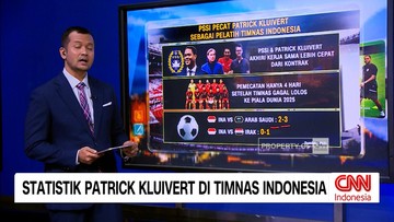 VIDEO: Statistik Patrick Kluivert di Timnas Indonesia