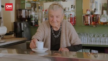 VIDEO: Mengenal Anna Possi, Barista Berusia 100 Tahun di Italia