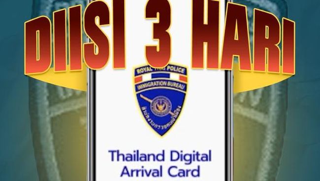 Video: Selamat Tinggal Kartu Fisik! Isi TDAC Sebelum Liburan ke Thailand