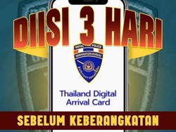 Video: Bye-bye Kartu Fisik! Wajib Isi TDAC Sebelum Liburan ke Thailand