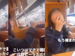 Viral! Pelanggan Pegang Sushi dan Nenggak Kecap Langsung dari Botol Viral! Pelanggan Pegang Sushi dan Nenggak Kecap Langsung dari Botol